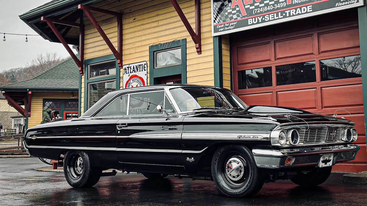 1964 Ford Galaxie 427 Center Oiler Walk around - Sold - - YouTube