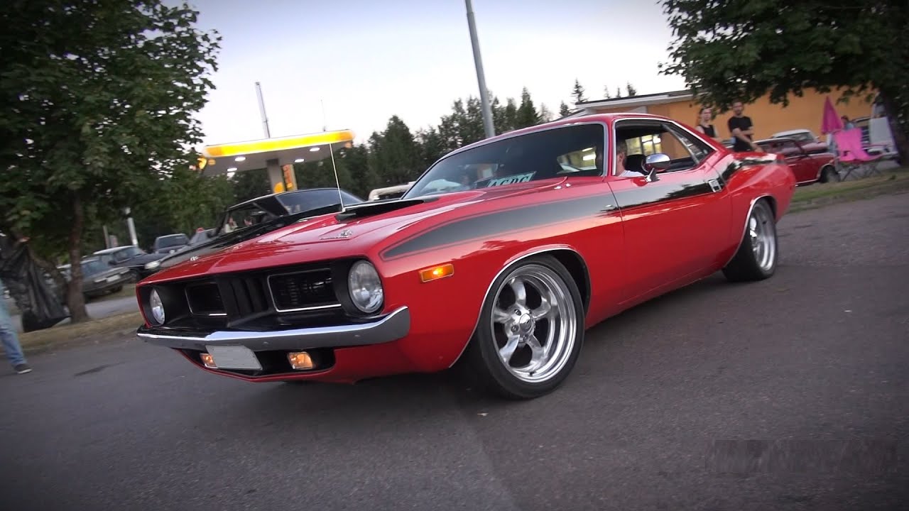 550HP Supercharged Plymouth Barracuda - AMAZING V8 SOUND! - YouTube