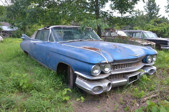  A front view of the 1959 Eldorado Biarritz.