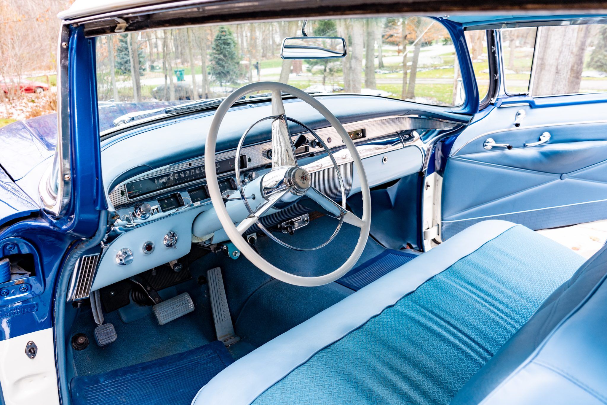 1956 Buick Century interior