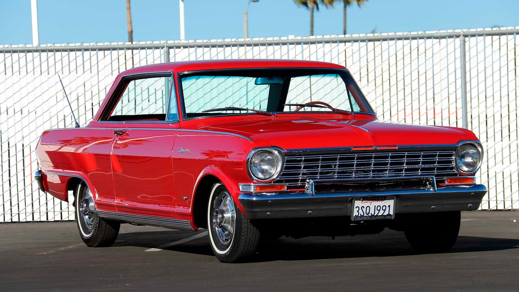 A parked 1964 Chevrolet Nova SS 