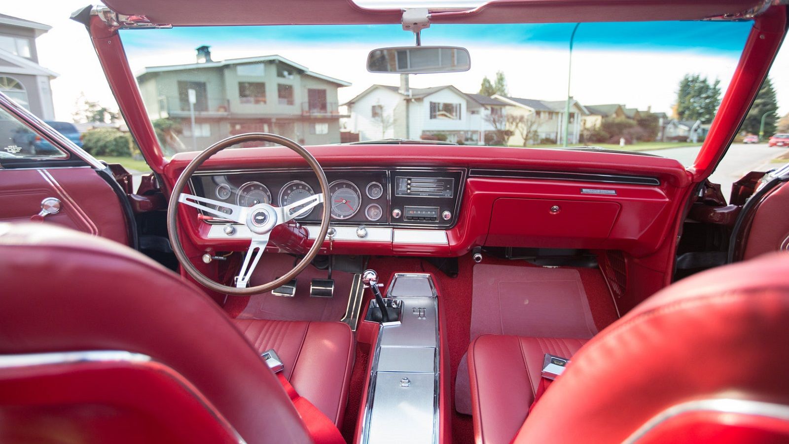 A parked 1967 Chevrolet 427 SS