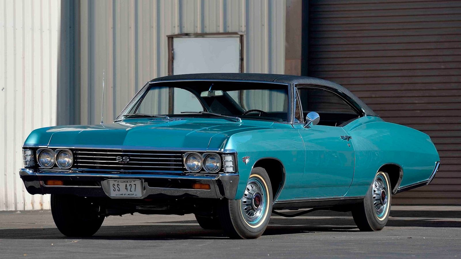 A parked 1967 Chevrolet 427 SS