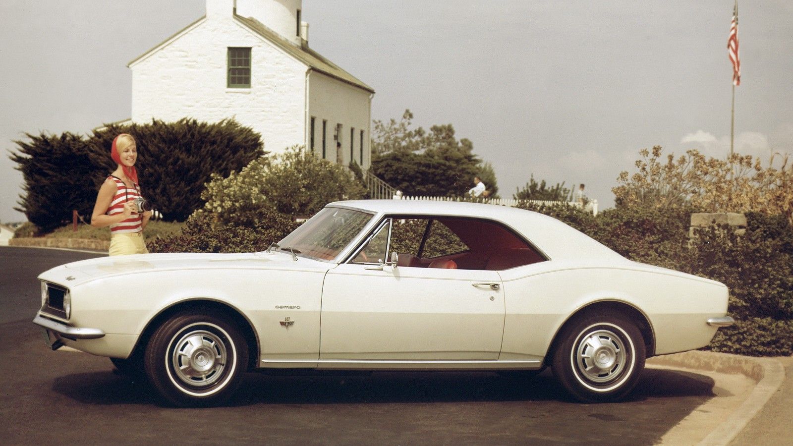 White 1967 Chevrolet Camaro