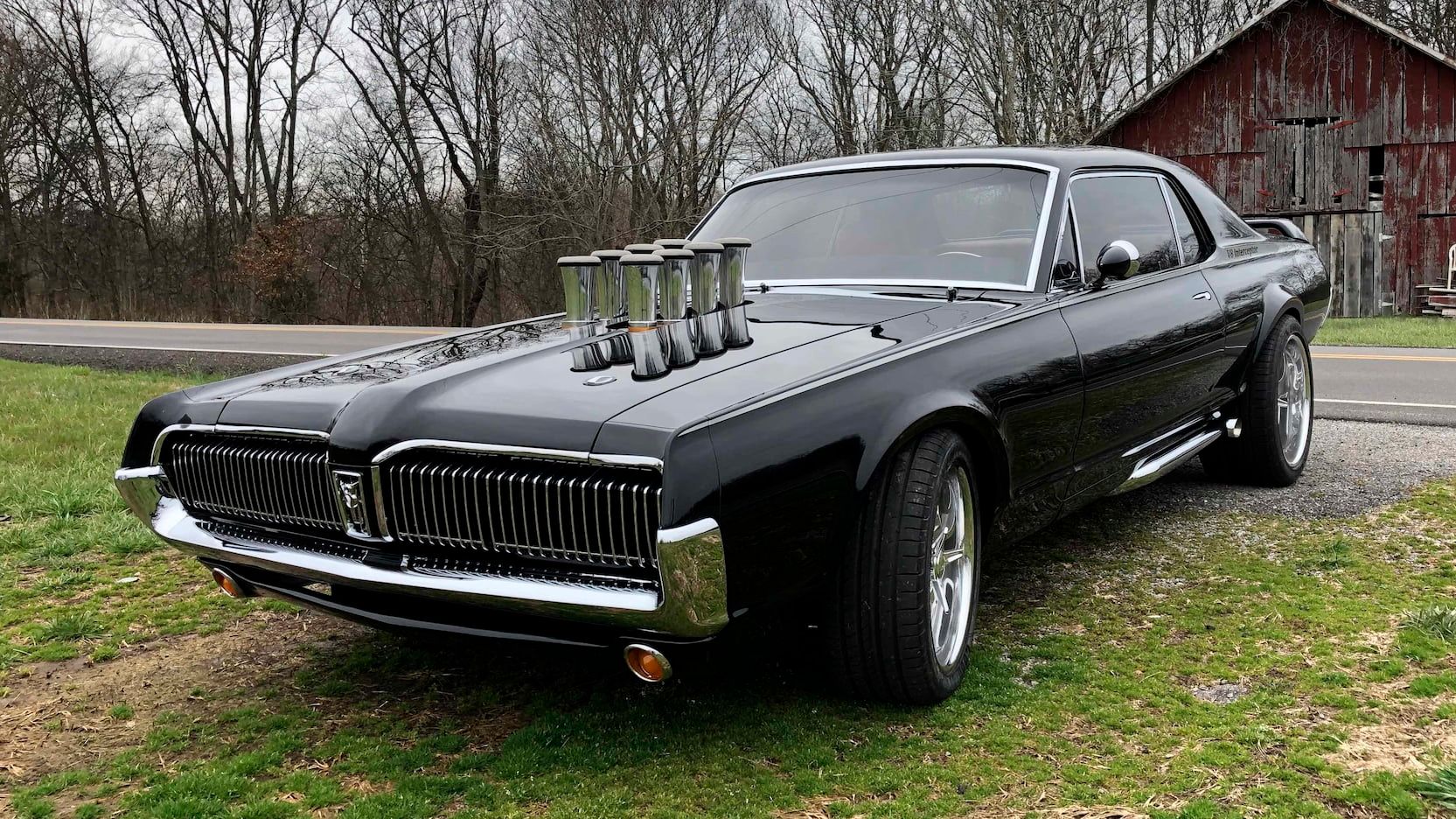 A parker 1967 Mercury Cougar