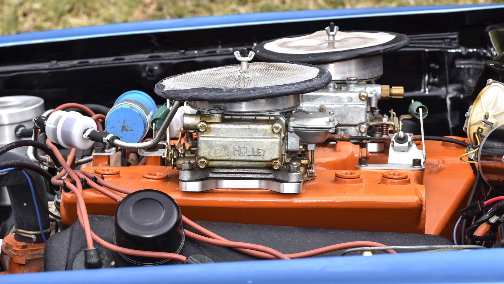 A parked 1968 Plymouth Barracuda B029 Super Stock