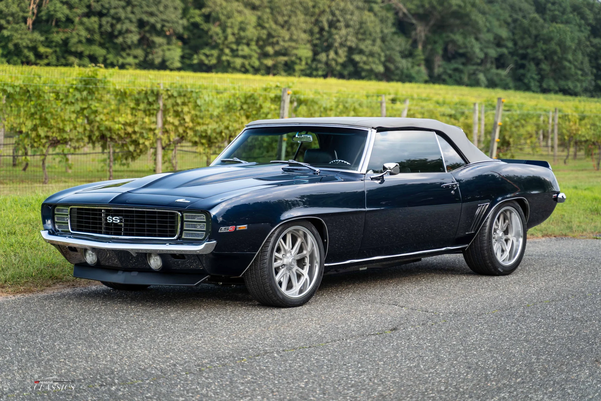 1969 chevrolet camaro rs ss ls3 pro touring restomod convertible