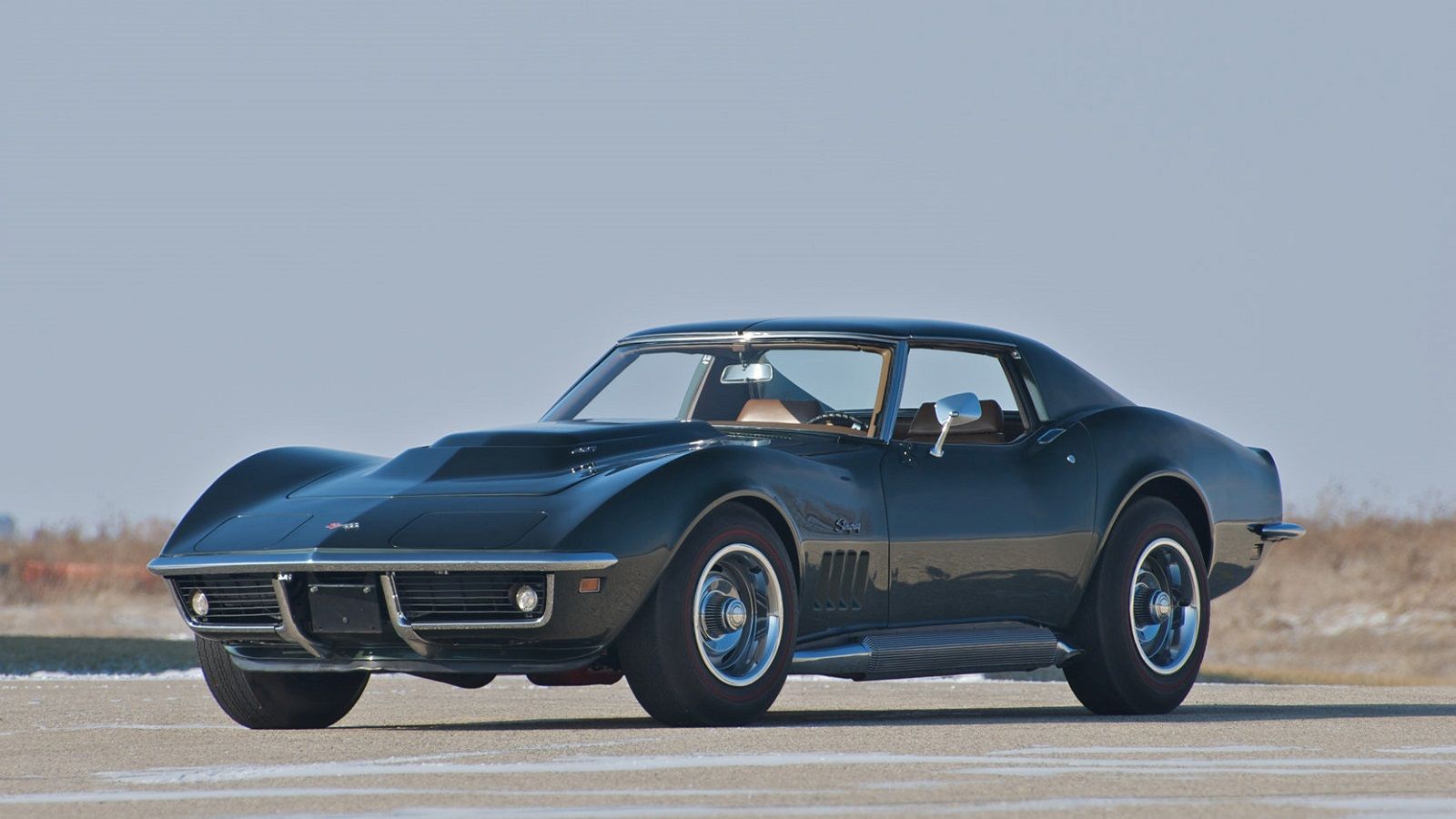 A parked 1969 Chevrolet L88 Corvette 