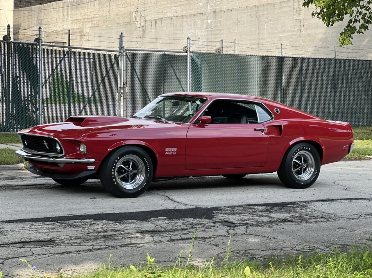 Candy Apple Red 1969 Ford Mustang Boss 429