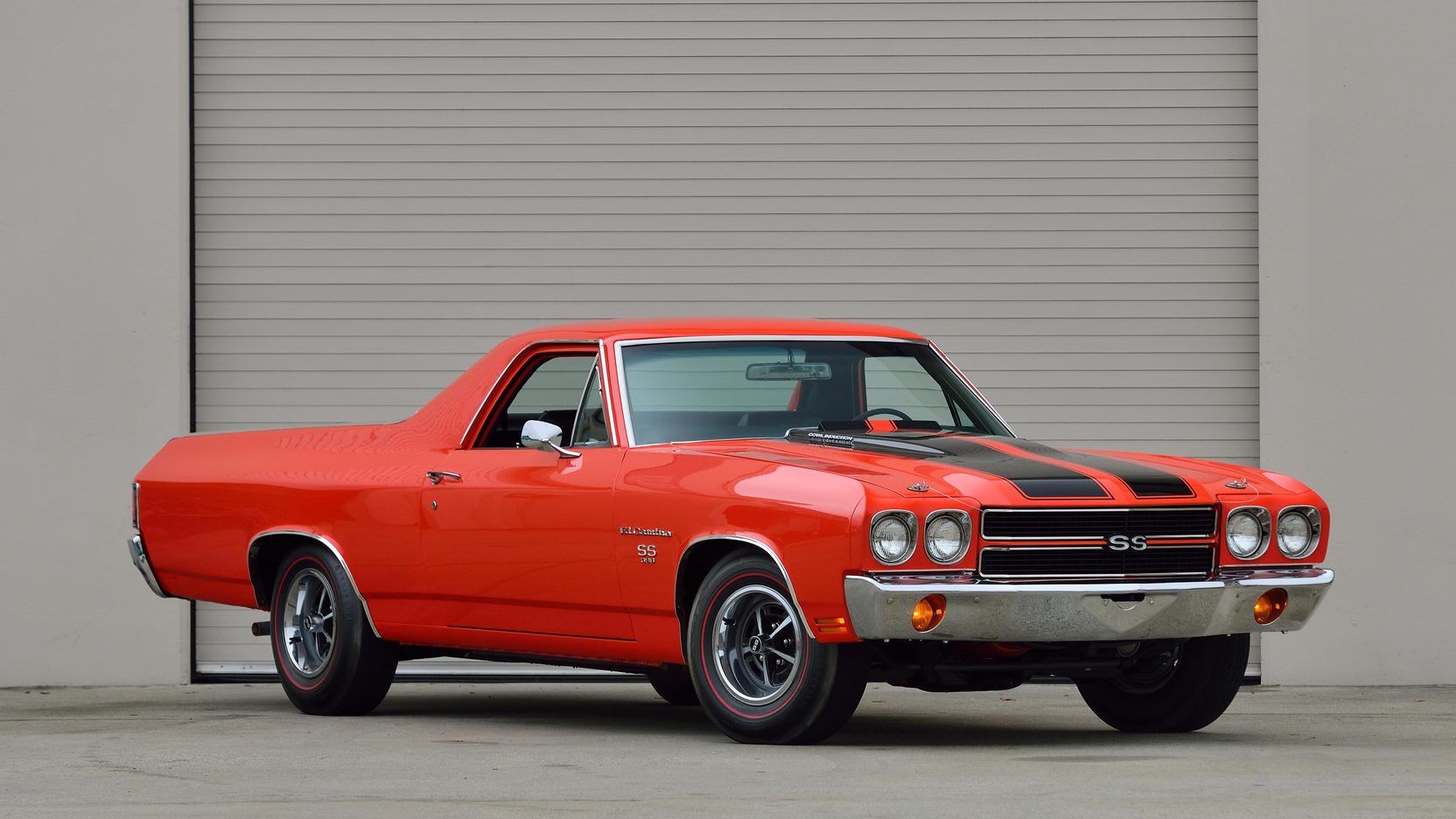 A parked Chevy El Camino SS