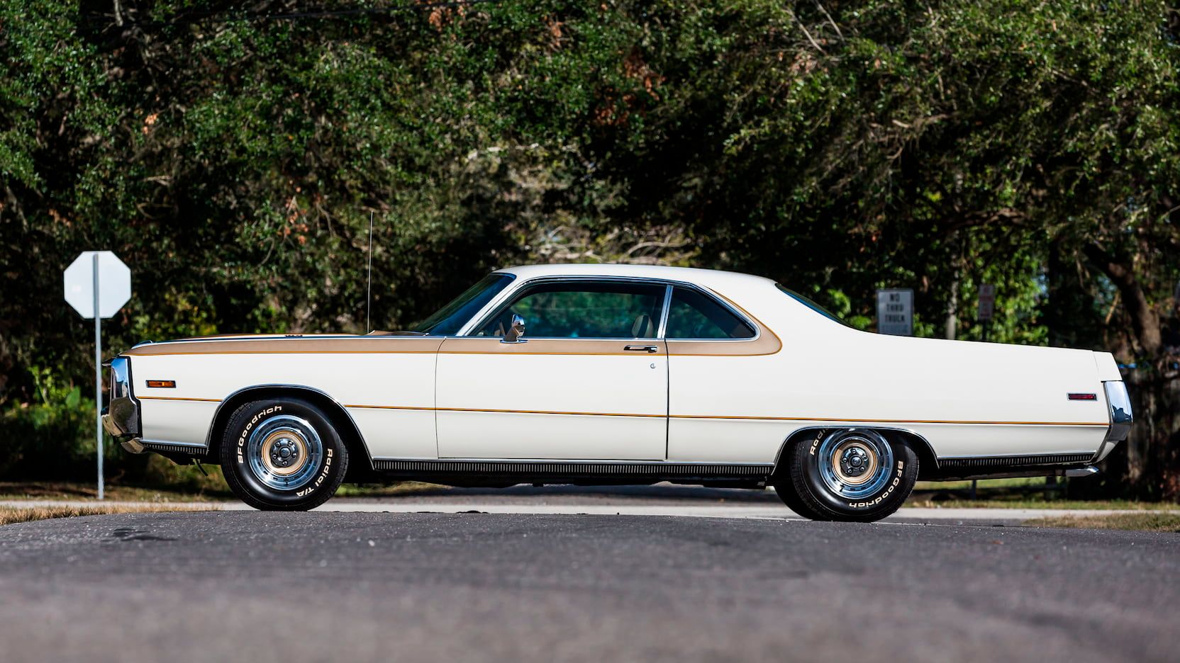 A parked 1970 Chrysler Hurst 300 