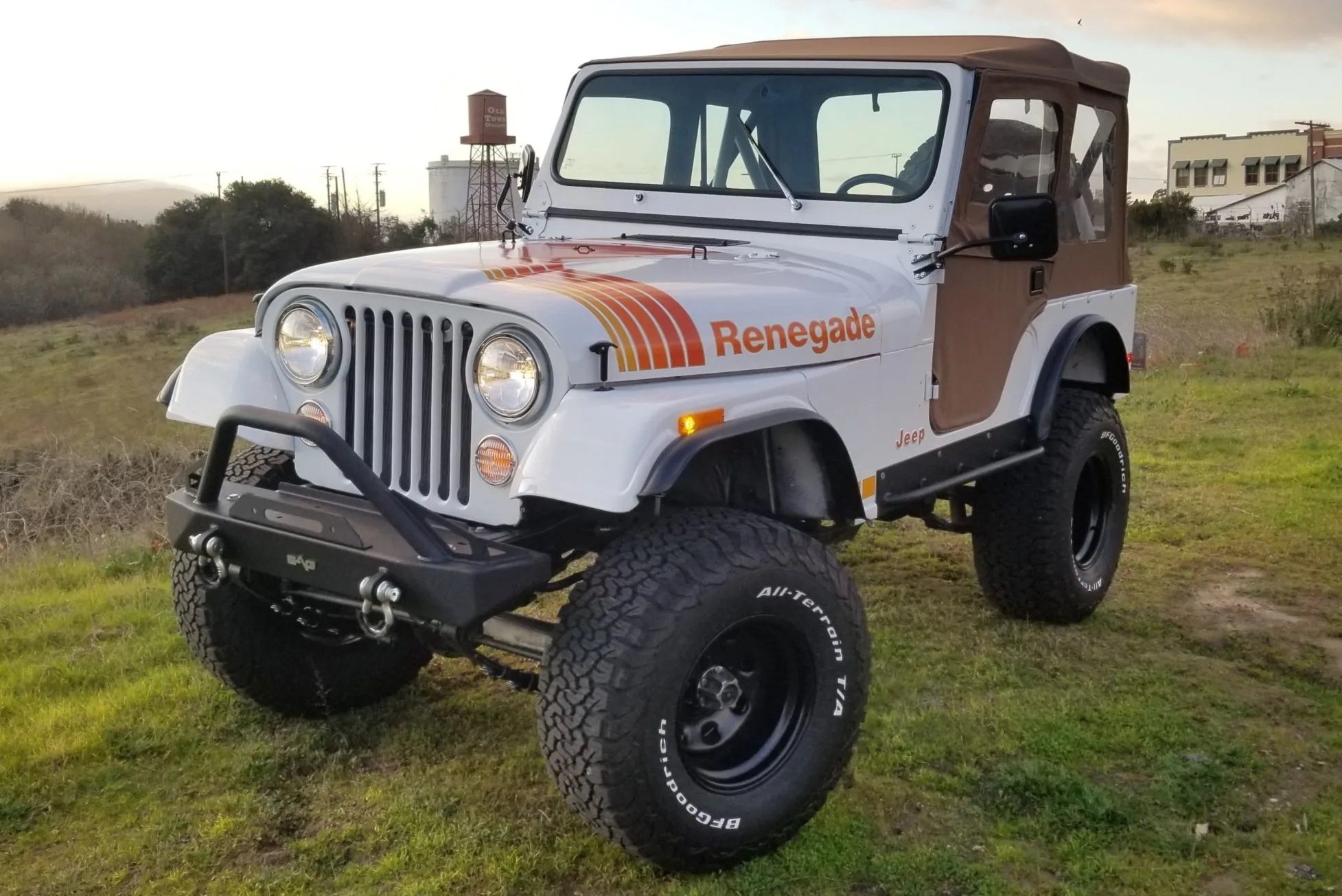 A parked 1979 Jeep CJ-5 Renegade