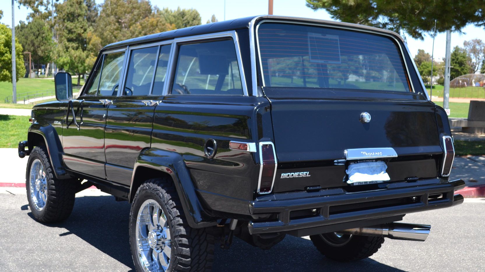 A 1984 Jeep Grand Wagoneer