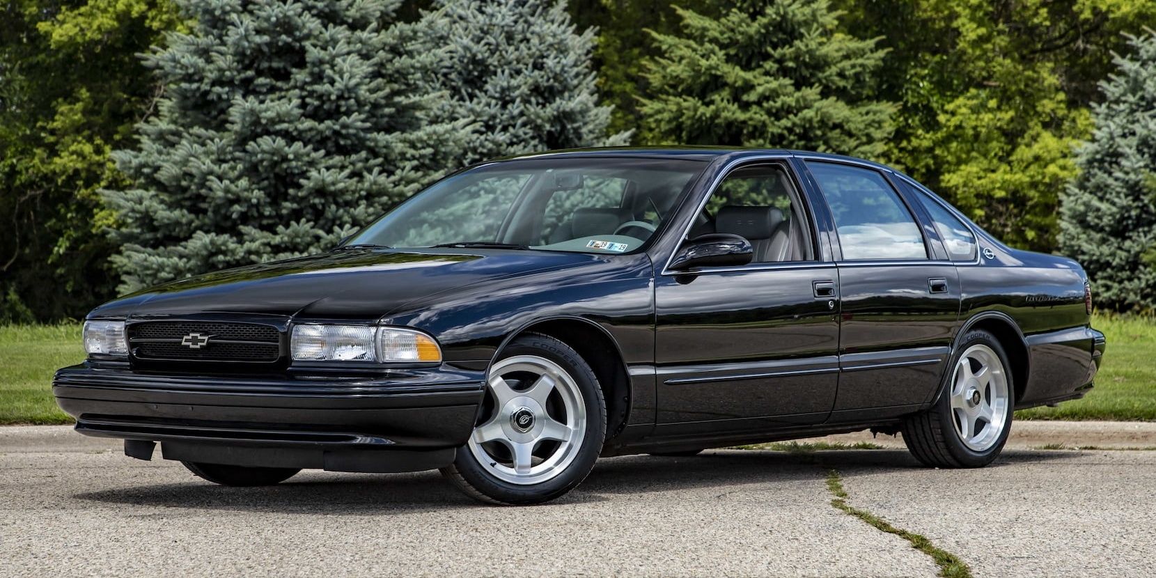 1996 Chevrolet Impala SS Parked Outside