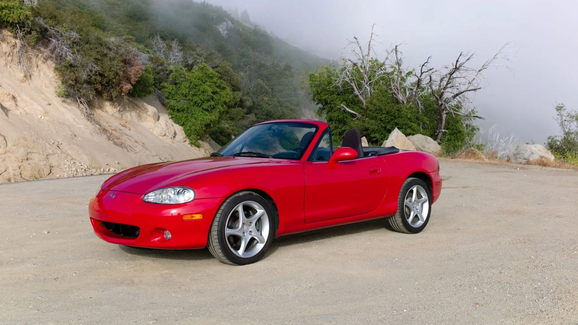 Red Mazda Miata