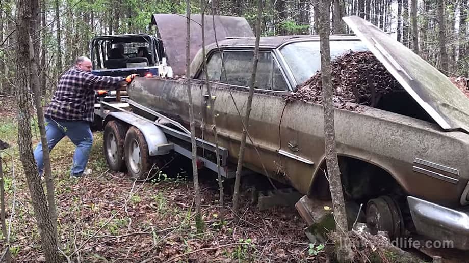 Abandoned 1963 Impala SS Found and Rescued