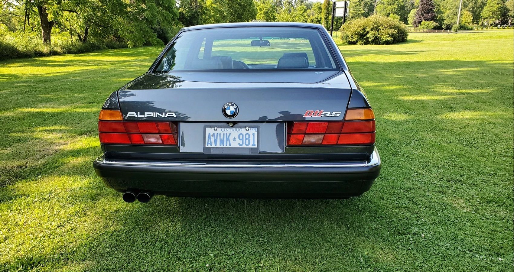 Alpina B11 3.5 - Rear