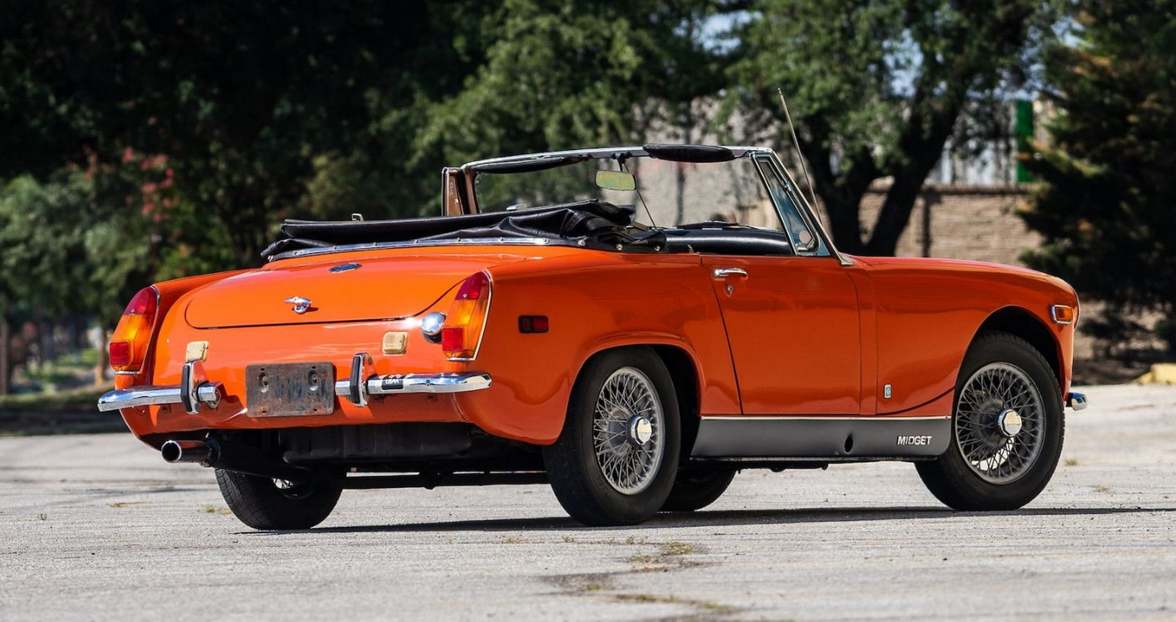 MG Midget - Rear