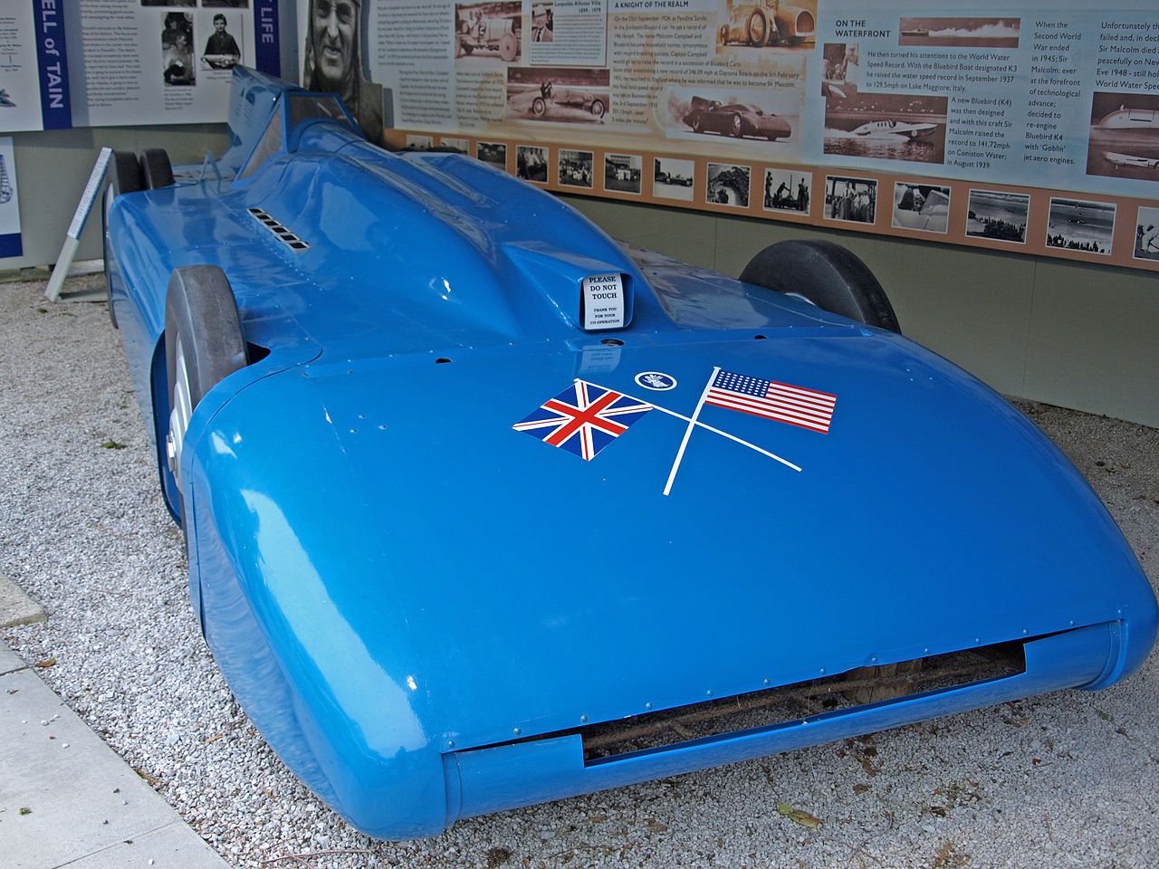 Napier-Railton Bluebird - Front