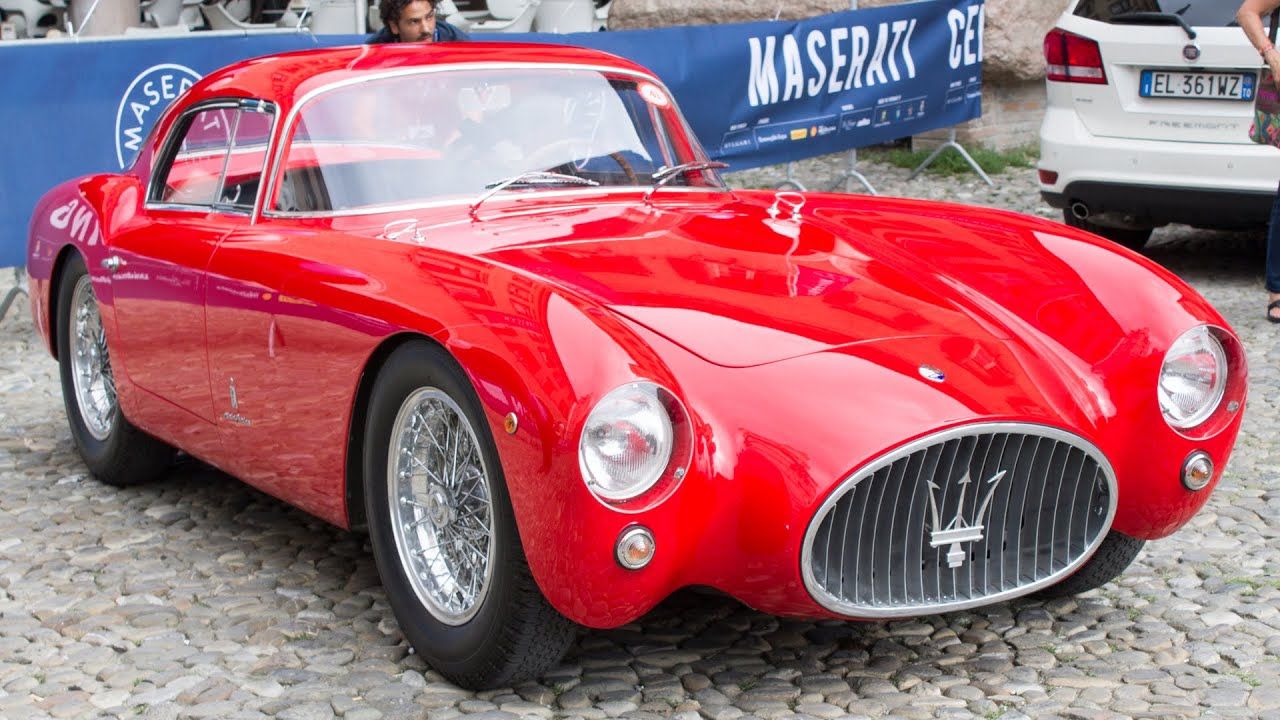 Red Maserati A6GCS Berlinetta 