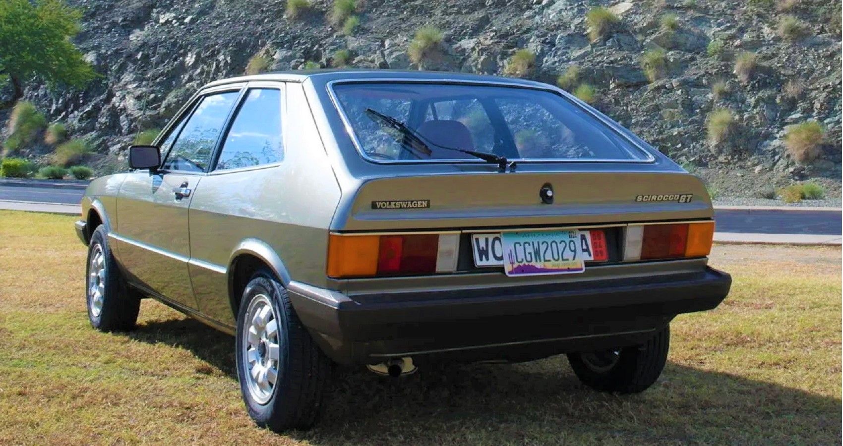 VW Scirocco - Rear