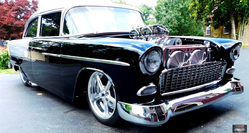 custom built blown 1955 chevrolet