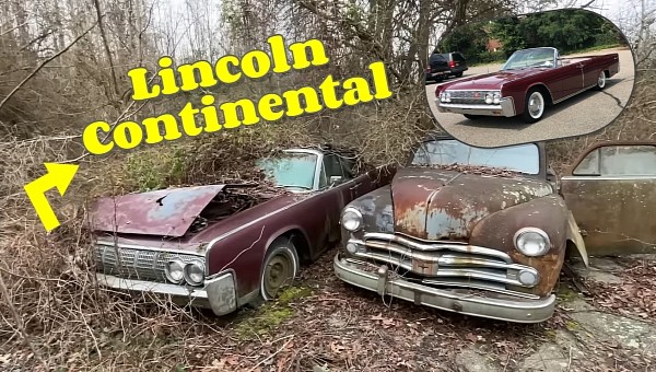 abandoned classic cars