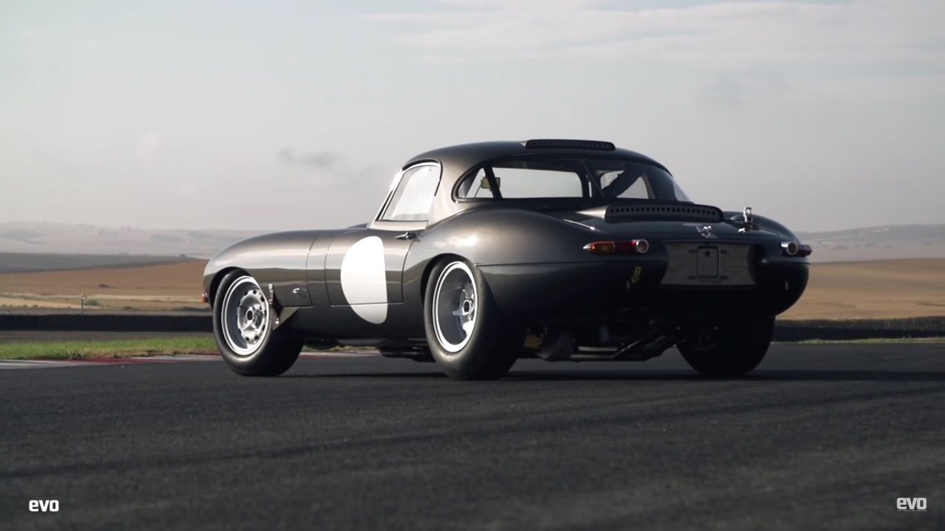 e-type lightweight on track