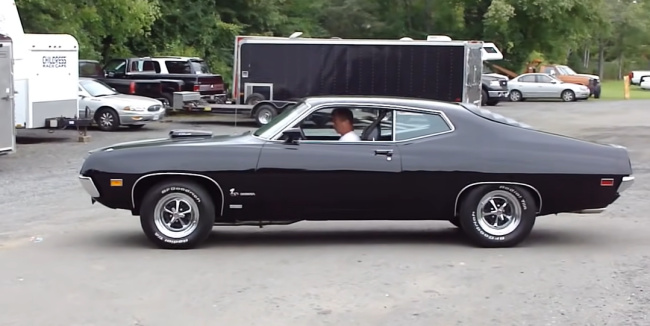 the sound of power: 650hp v8 powered 429cu ’70 ford torino cobra