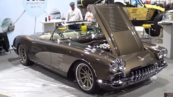 The Stunning 1958 Corvette Street Rod Steals the Show