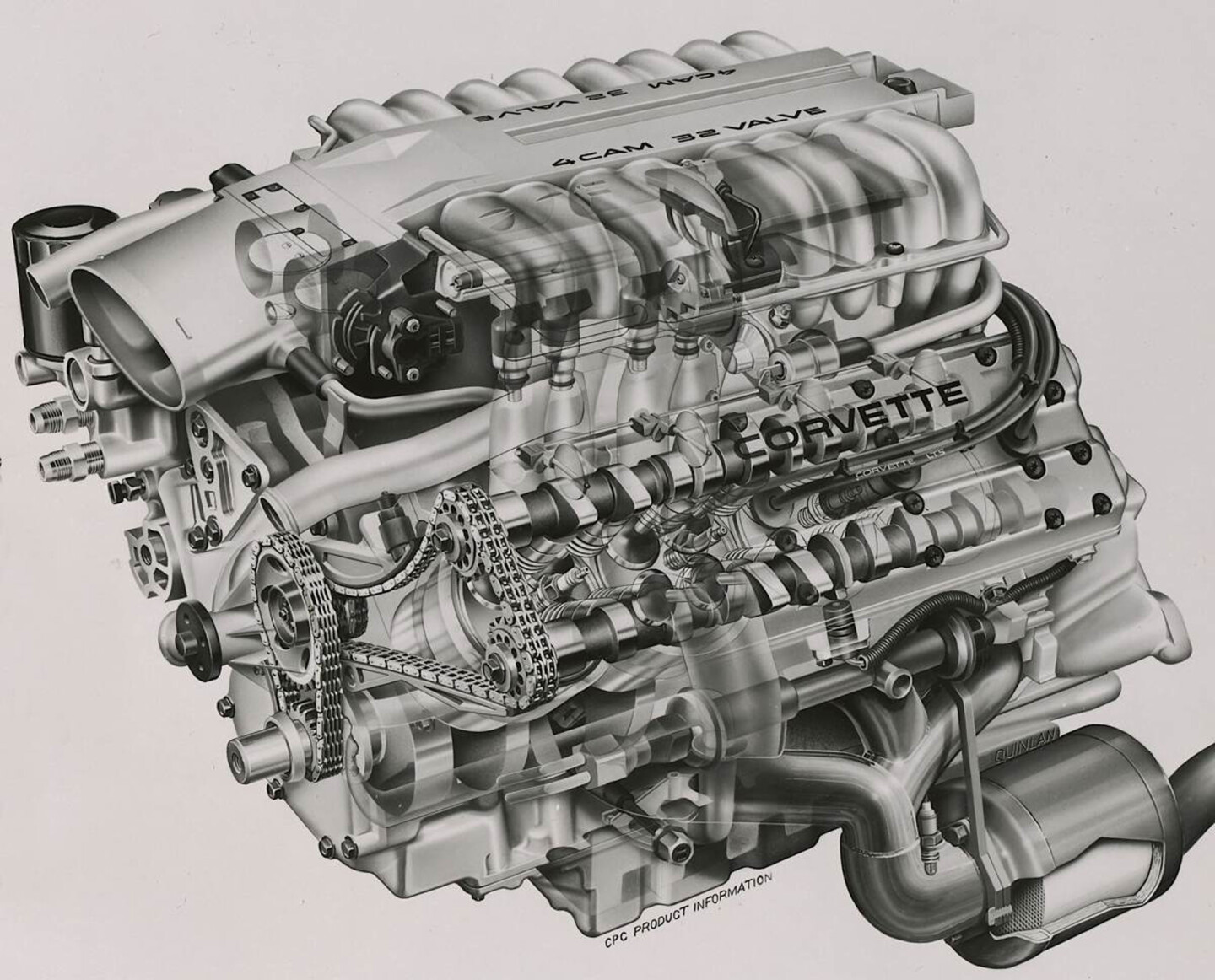 ZR1 Corvette LT5 engine
