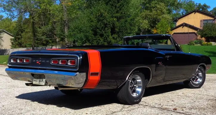 triple black 1970 dodge coronet r/t