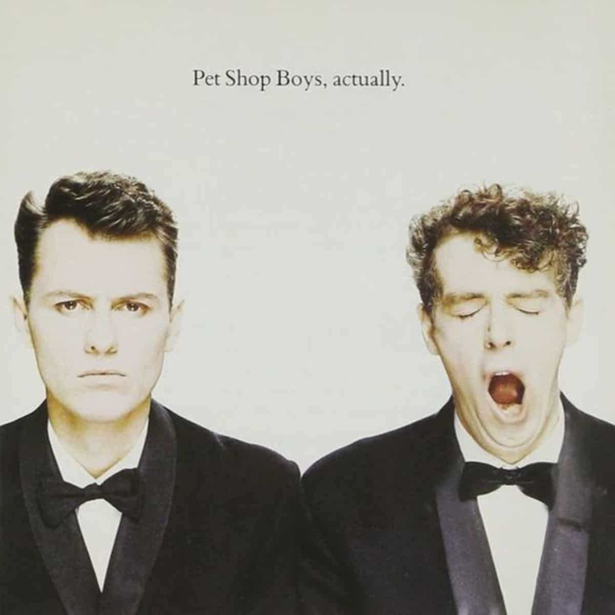 pet shop boys album cover