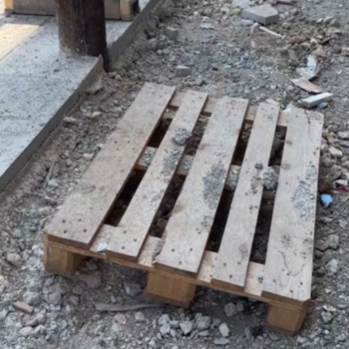 wooden pallet