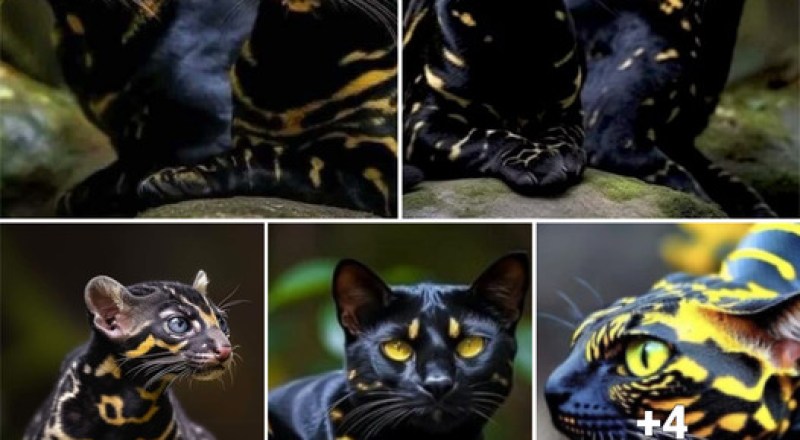 Scientists unearth felis salamandra a cat breed with stunning patterns.thi