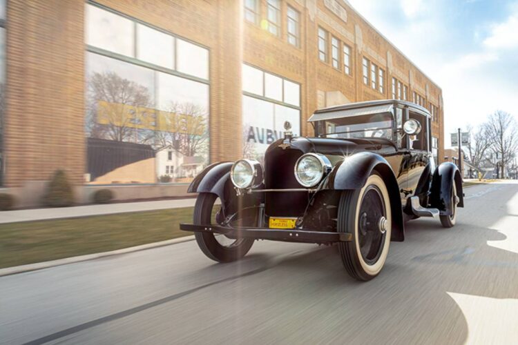 driving the Model A Duesenberg