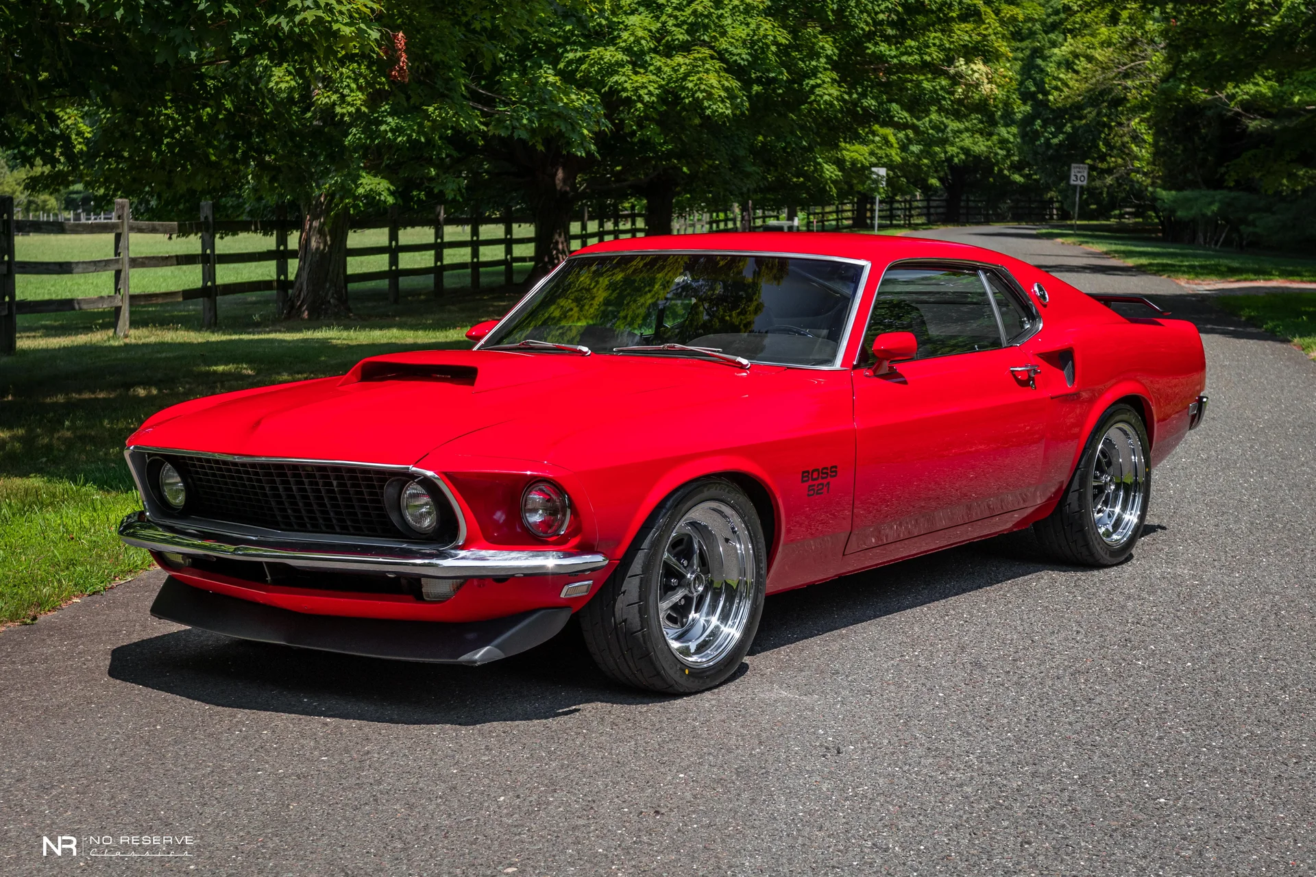 1969 ford mustang boss 521 r code fastback restomod