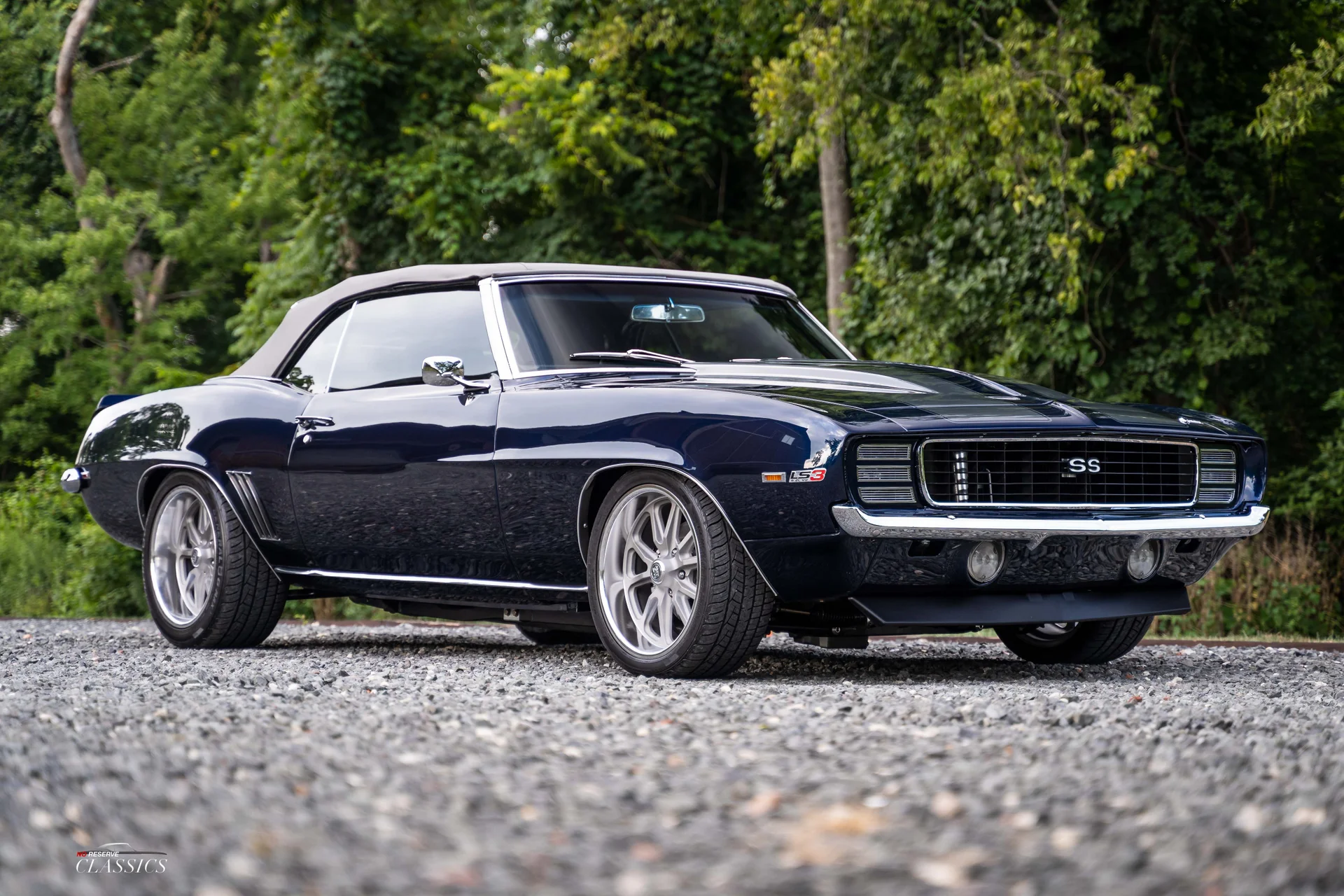 1969 chevrolet camaro rs ss ls3 pro touring restomod convertible