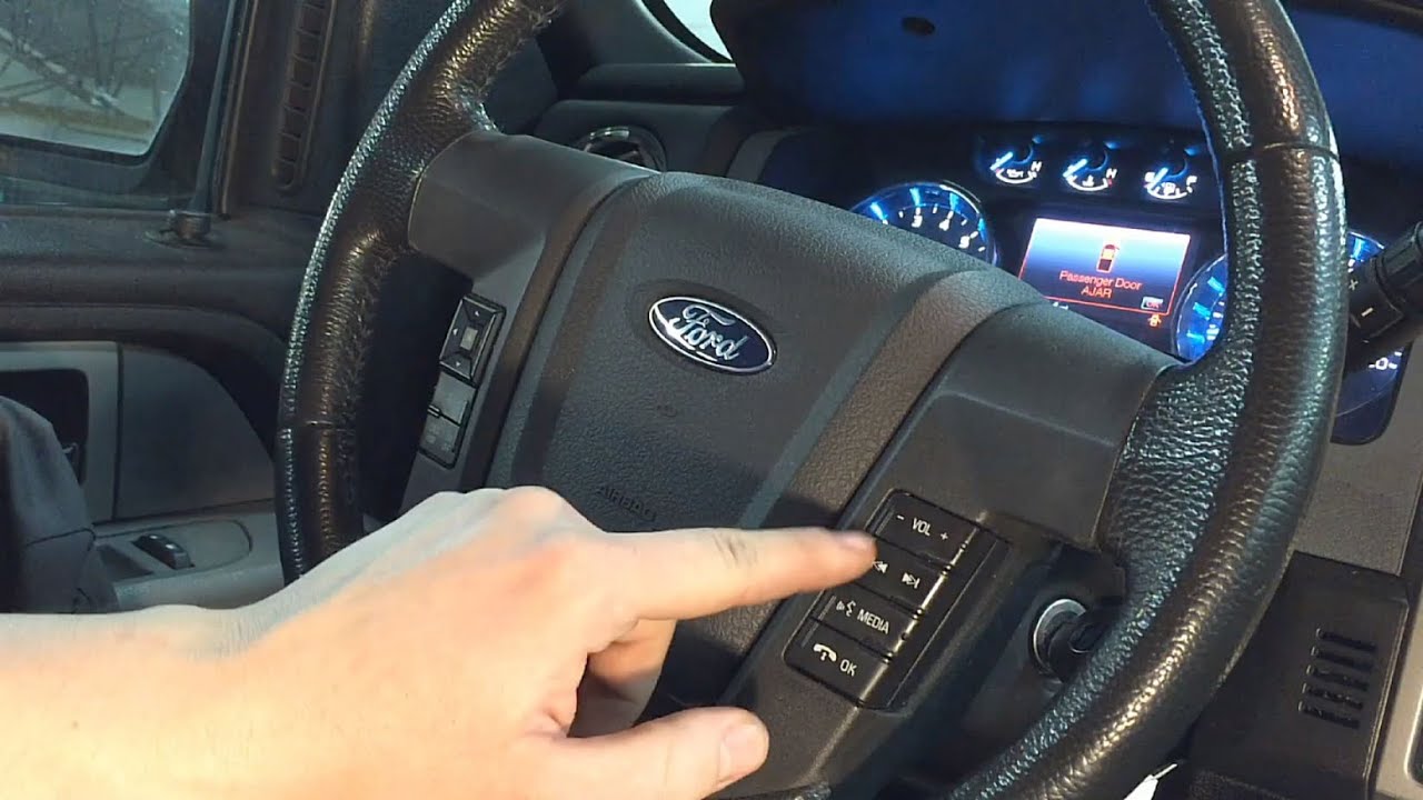 2011-2013 Ford F150 Steering Wheel Controls Inop: Switch Pack Replacement - YouTube