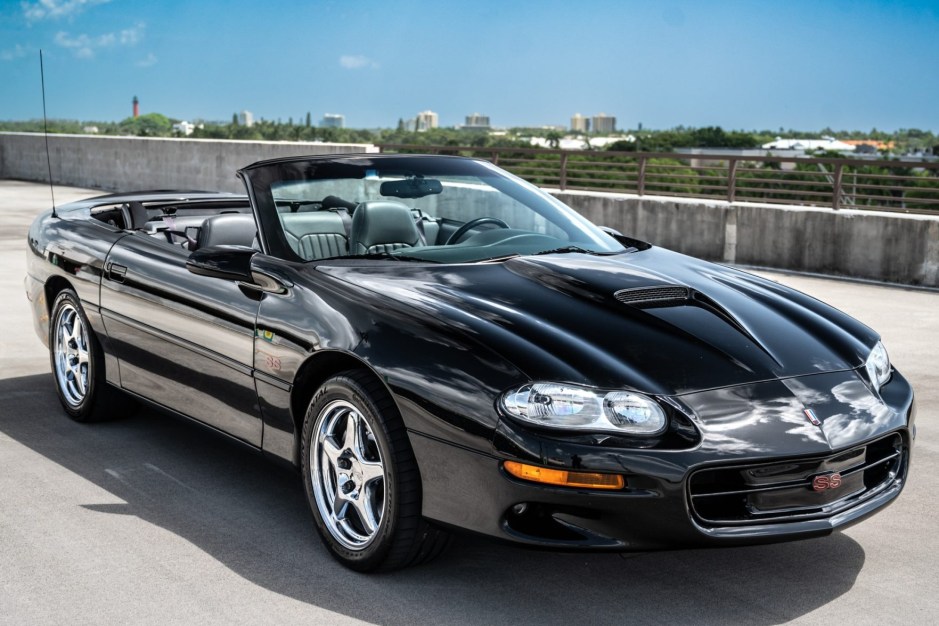 4th Gen Camaro No Reserve: 36k-Mile 1999 Chevrolet Camaro SS SLP Convertible 6-Speed